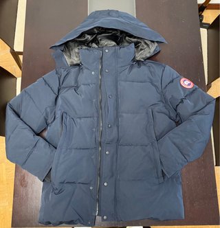 Chaqueta Canada Goose Azul con Capucha