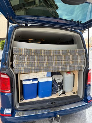 Mueble Cama para Volkswagen T6 con Colchones