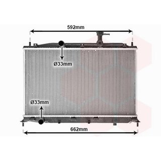 Radiador para Hyundai ACCENT 2006
