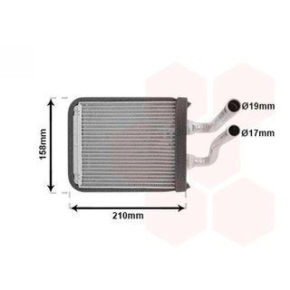 Radiador Radiador De Calefacción Kia Picanto (Ba) para Kia PICANTO 2004