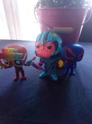 Set de 3 Figuras Funko Pop Marvel.