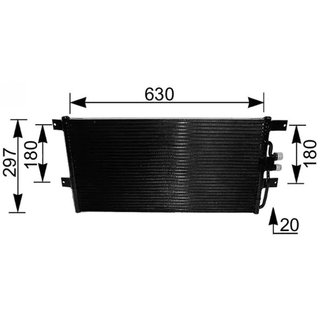 Condensador Vag Transporter T3,T4 All para Volkswagen TRANSPORTER T4 1990