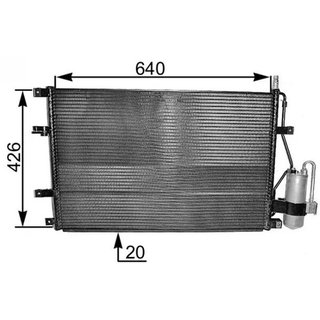 Condensador Ford Focus Ii (Da) para Ford FOCUS 2004