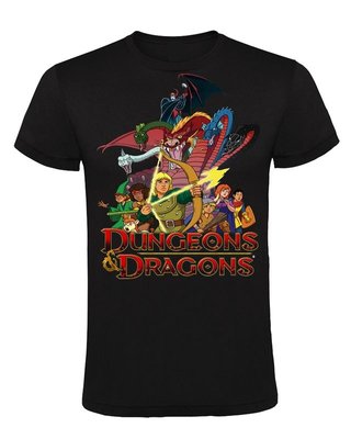 Camisetas Dragones y Mazmorras