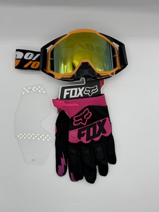 Gafas 100% y Guantes Fox Nuevos 1511