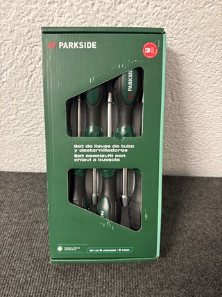 Set de 6 Llaves de Tubo y Destornilladores
