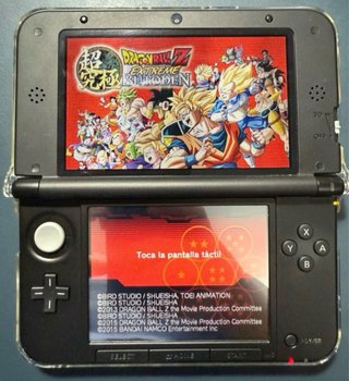 Nintendo 3DS XL Azul metal + juego+funda