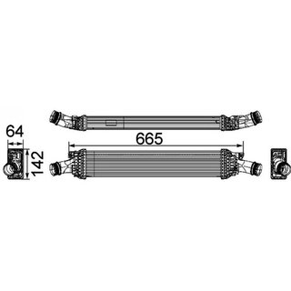 Intercooler Vw/Audi para Volkswagen GOLF IV 1997