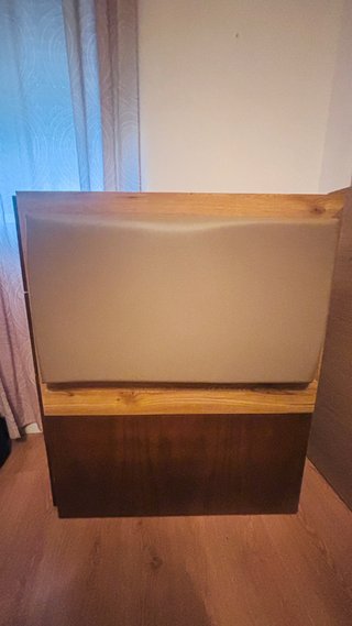 Cabecero de Cama con Zapatero Integrado