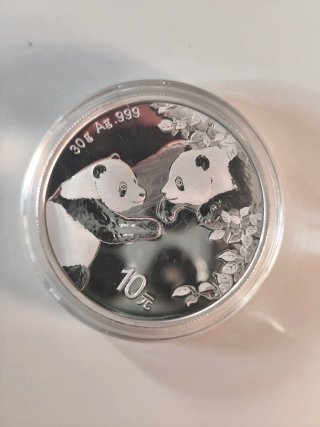 Moneda de Plata Panda 2023 (30g)