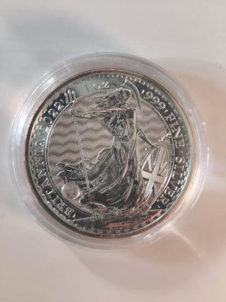 Moneda de Plata Britannia 2022 (1 oz)