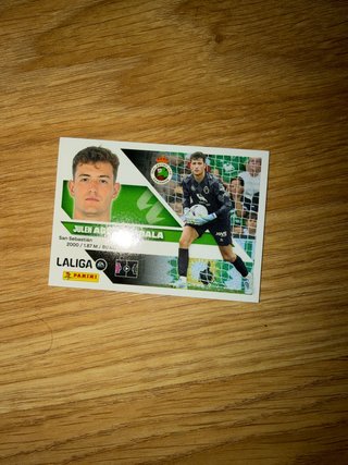 Cromo Julen Agirrezabala (R.Santandr) Panini 26/27