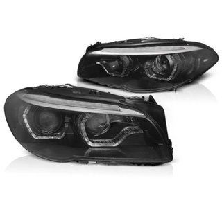 Faros Xenon Dinamic BMW Serie 5 F10 DRL Led Negros