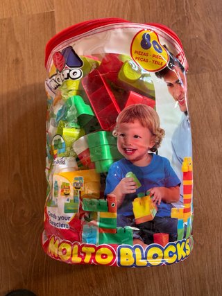 Set de 80 Piezas de Construcción Molto