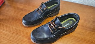 Zapatos náuticos Gorila negros