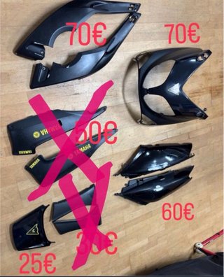 Tapas Carenado Yamaha T-Max 2001-2007