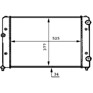 Radiador para Volkswagen PASSAT B5 1996