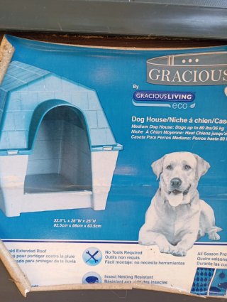 Caseta para Perro Mediana Gracious Living
