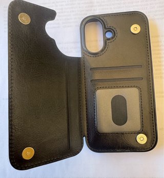 Funda tipo libro para iPhone 16
