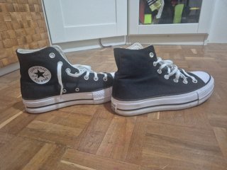Zapatillas Converse All Star Bota Negras