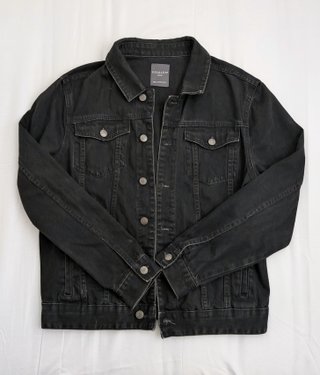 Chaqueta Denim Negra Primark Talla M