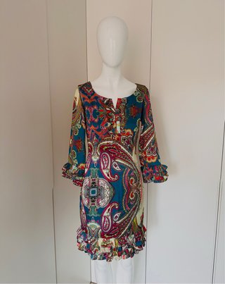 Vestido Estampado Paisley