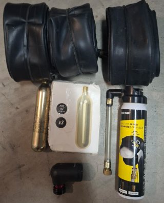 Lote de accesorios para ciclismo