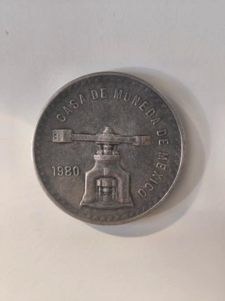 Onza de Plata México 1980