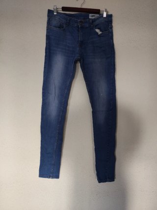 Pantalón vaquero pitillo elástico hombre