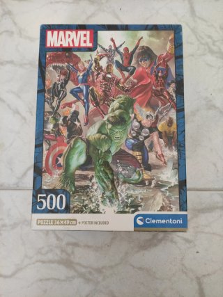 Puzzle Marvel 500 piezas Clementoni