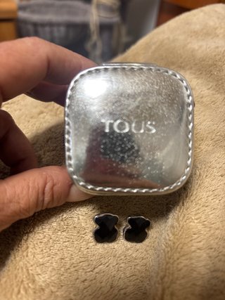 Pendientes plata Tous onix