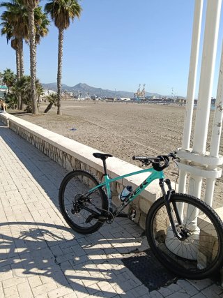 Bicicleta de Montaña Trek Turquesa