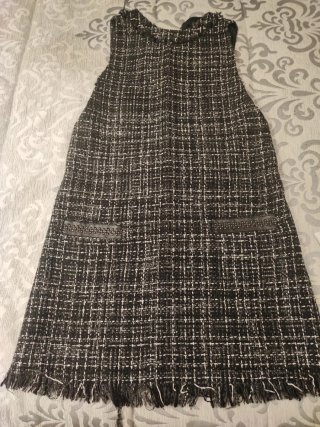 Vestido Zara de Tweed
