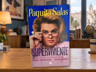 Paquita Salas Superviviente libro tapa dura