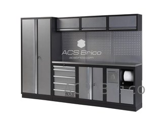 Conjunto Taller 4 Módulos S/Acero Inox Alyco 192843