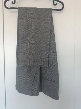 Pantalón de traje estampado