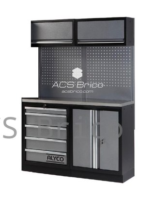 Conjunto Taller 2 Módulos S/Acero Inox Alyco 199046