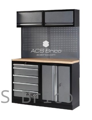 Conjunto Taller 2 Módulos S/Madera Alyco 199045