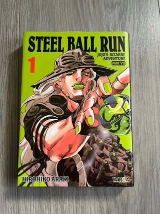 Manga jojo stell ball run número 1