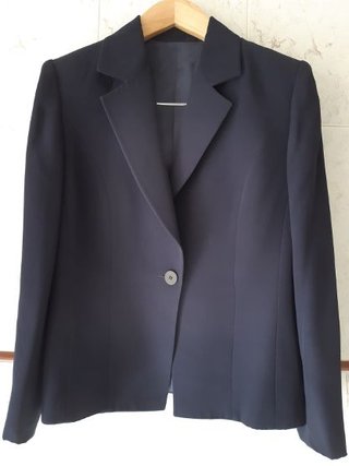 Chaqueta azul de mujer