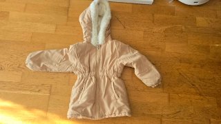 Chaqueta de Borrego Beige niña