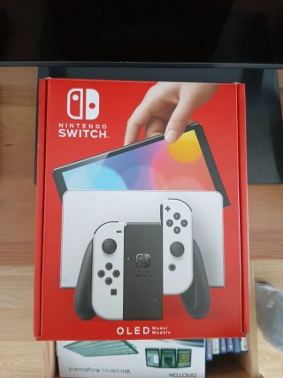 Nintendo Switch OLED Blanca