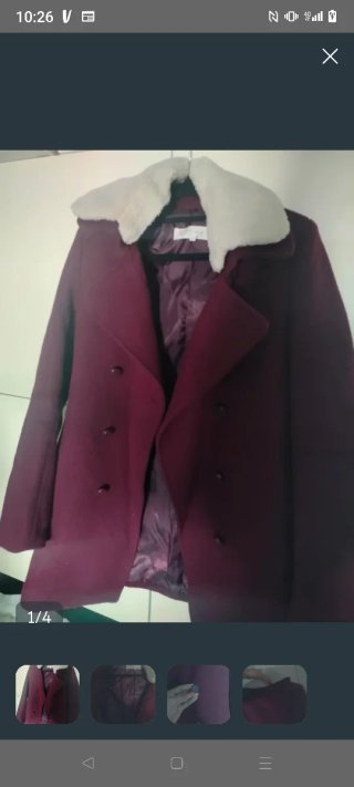 Abrigo, chaleco chaqueta  zara Easy wear lote ropa