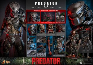Hot Toys Predator 2.0 Versión Deluxe 1/6