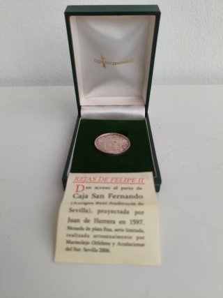 Moneda Plata Conmemorativa Caja San Fernando