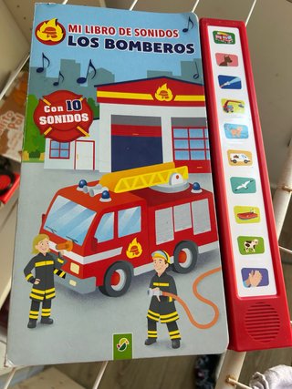 Libro de Sonidos: Los Bomberos