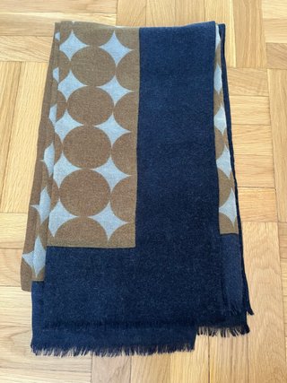 Foulard pañuelo bufanda de Lana Soloio