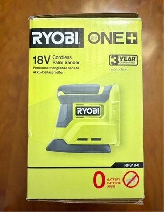 Lijadora Ryobi ONE+ 18V (RPS18-0)