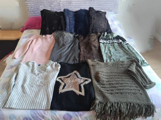 Lote 10 Jerseys Mujer Invierno