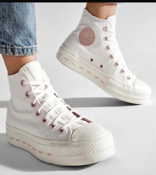 Botas de lona Converse blancas